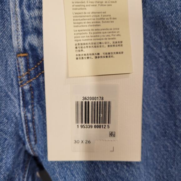 Levi's Premium 501 Original Cropped Women's Jeans Athens Slide Medium Wash Sz 32 - Picture 5 of 9